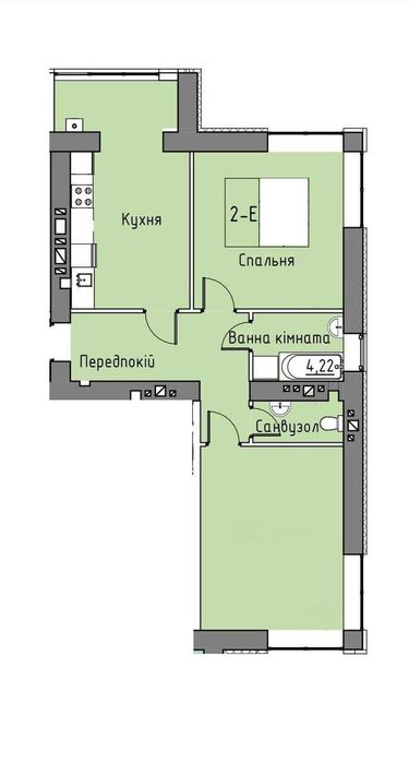 Квартира на Містечко Козацьке в Івано-Франківську, ID 355135, фото №17
