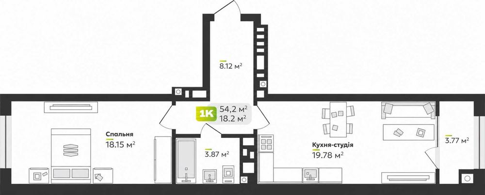 Квартира на вул. Угорська, 12 в Львів, ID 355341, фото №2