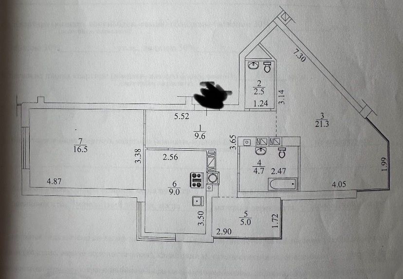 Квартира в Київ, ID 355589, фото №3