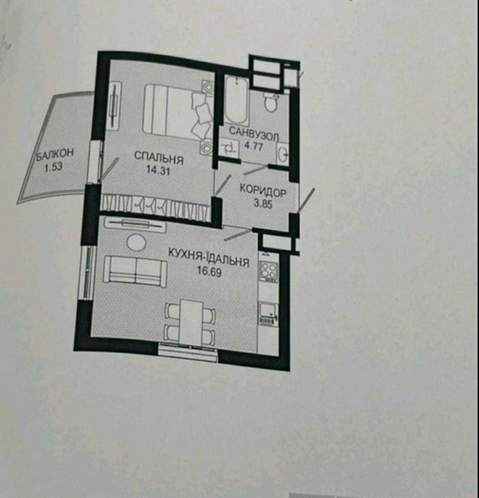 Квартира на вул. Щурата, 2 в Львів, ID 357465, фото №4