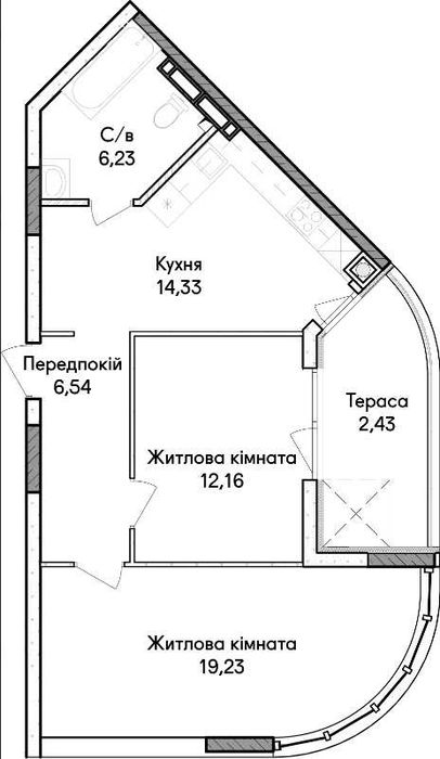 Квартира на Синергія Сіті в Києві, ID 355649, фото №10