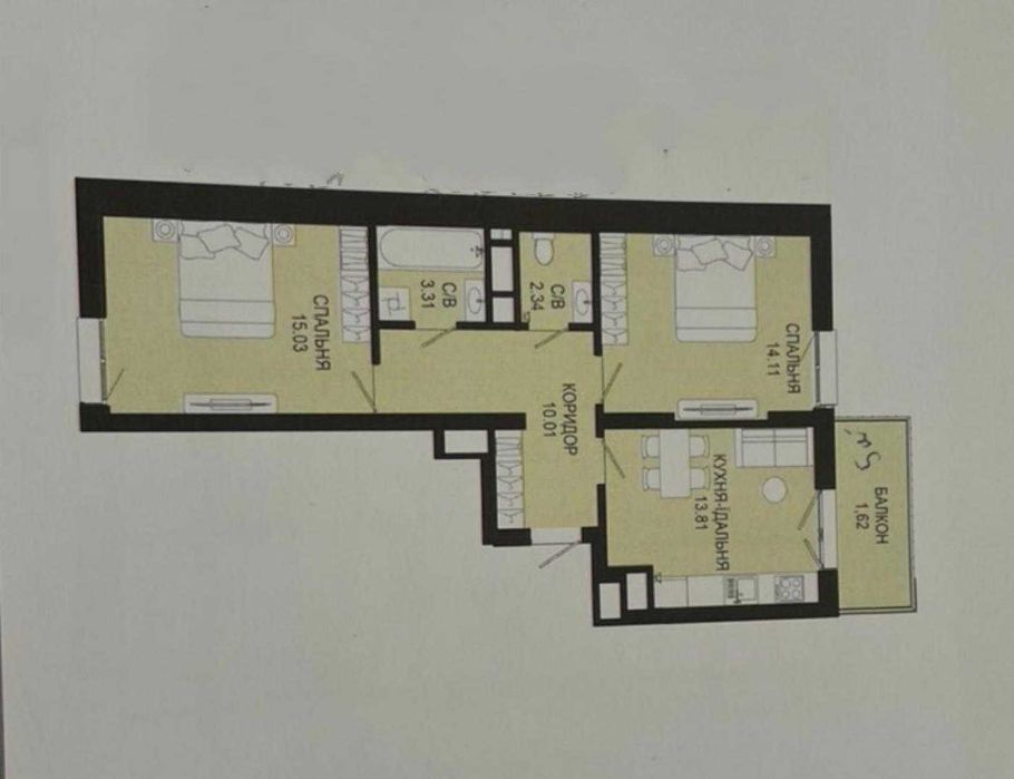 Квартира на вул. Щурата, 2В в Львів, ID 357451, фото №5