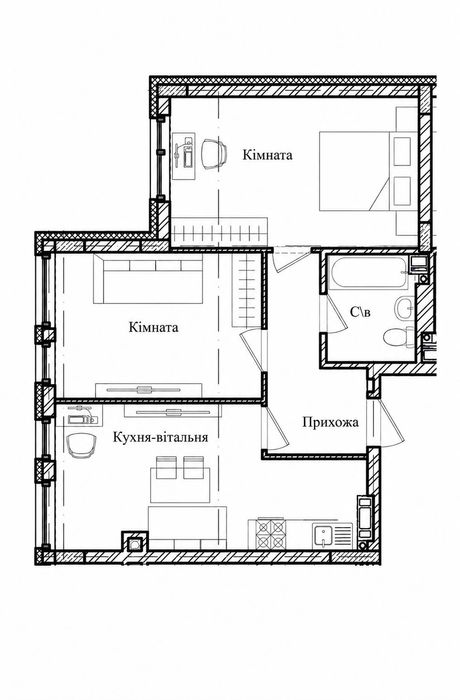 Квартира на вул. Володимирська, 36А в Києві, ID 355839, фото №7