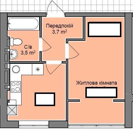 Купити квартиру за адресою вул. Садова, 51А в Київ на Findly.com.ua Квартира на вул. Садова, 51А в Київ, ID 356397, фото №1