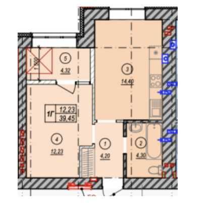 Квартира на ЖК Молодість в Київ, ID 356312, фото №4