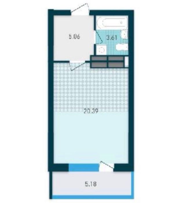 Квартира на вул. Вадима Гетьмана, 27 в Київ, ID 356363, фото №2