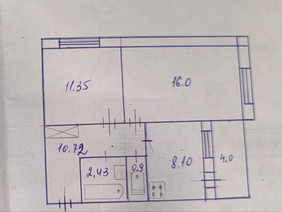 Квартира на вул. Вадима Гетьмана, 46А в Київ, ID 357053, фото №2