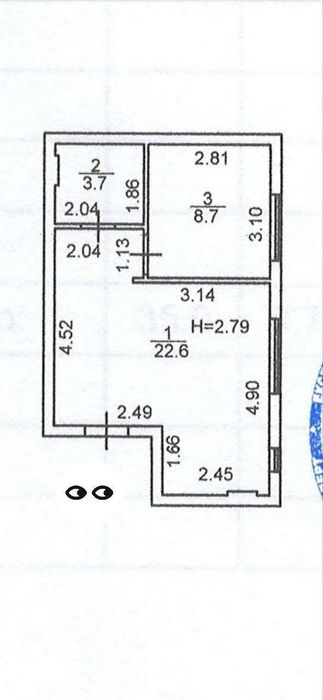 Квартира на вул. Поліська, 4 в Київ, ID 358112, фото №1