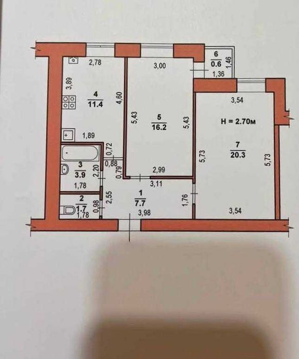 Квартира на ЖК Зелений масив в Луцьку, ID 358402, фото №2
