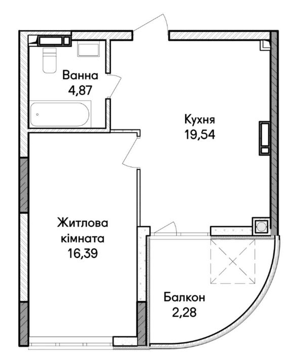 Квартира на вул. Ірпінь в Києві, ID 358821, фото №8