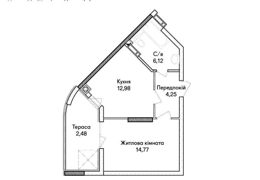 Квартира на Святошинський в Києві, ID 359319, фото №6