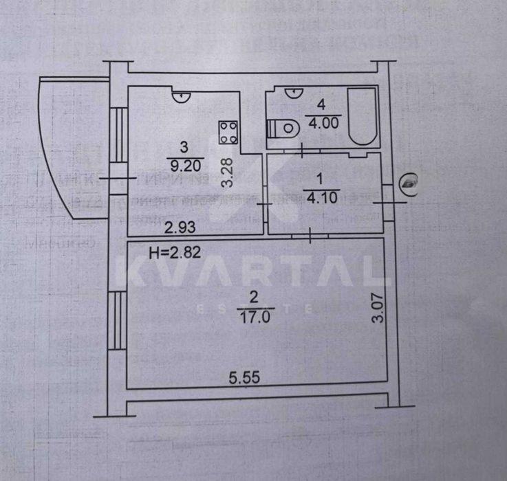 Квартира на вул. Київська, 73 в Київ, ID 359762, фото №3