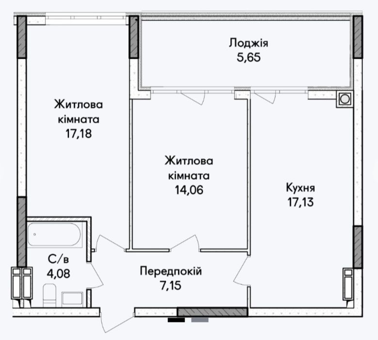 Квартира на ЖК Синергії Сіті в Києві, ID 360352, фото №8