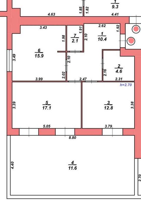 Квартира на ЖК Гармонія в Хмельницькому, ID 360799, фото №7