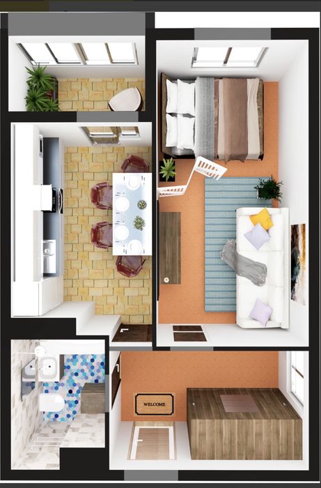 Квартира на вул. Коцюбинського, 18 в Київ, ID 361087, фото №1