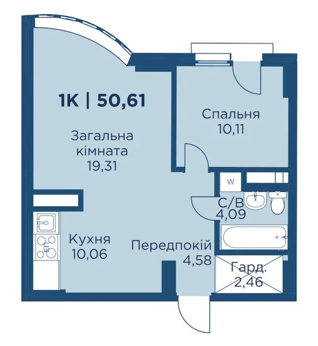 Купити квартиру за адресою вул. Незалежності, 231 на Findly.com.ua Квартира на вул. Незалежності, 231, ID 362490, фото №1