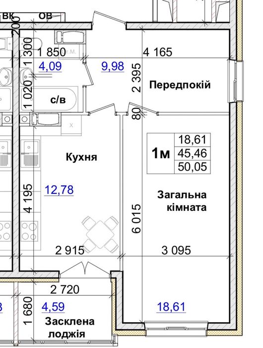 Купити квартиру за адресою вул. Лісова в Київ на Findly.com.ua Квартира на вул. Лісова в Київ, ID 367684, фото №1