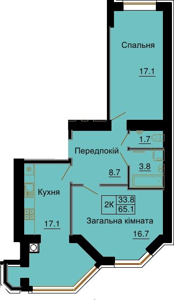 Квартира на Софія Нова в Києві, ID 366041, фото №11