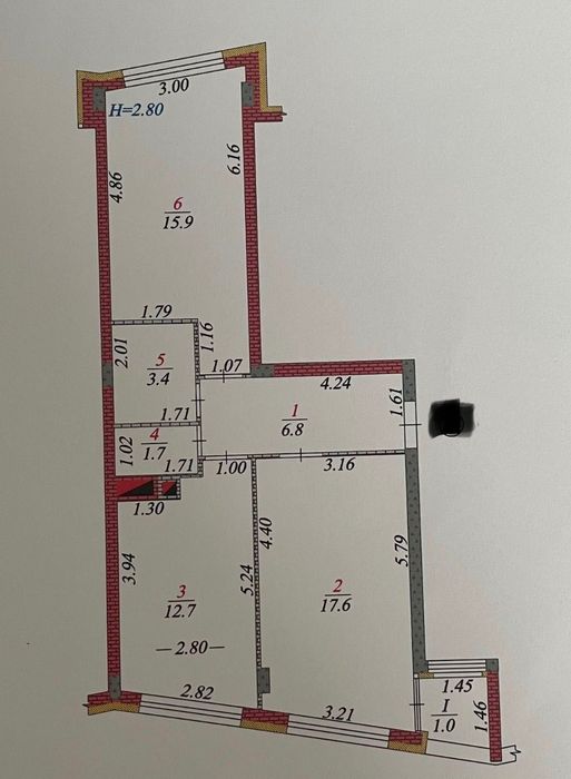Квартира на ЖК Парк Таун в Києві, ID 368178, фото №6
