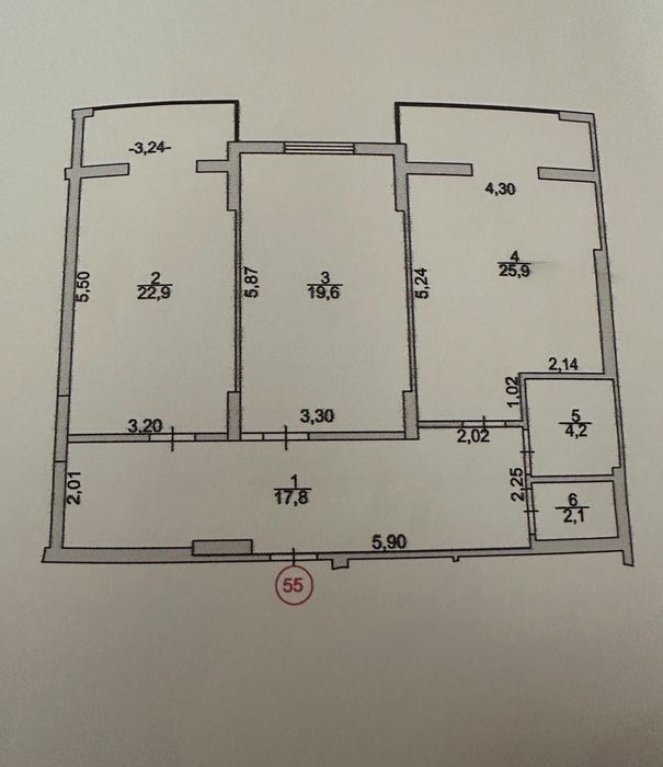 Квартира на просп. Соборності, 226 в Луцьку, ID 368772, фото №3
