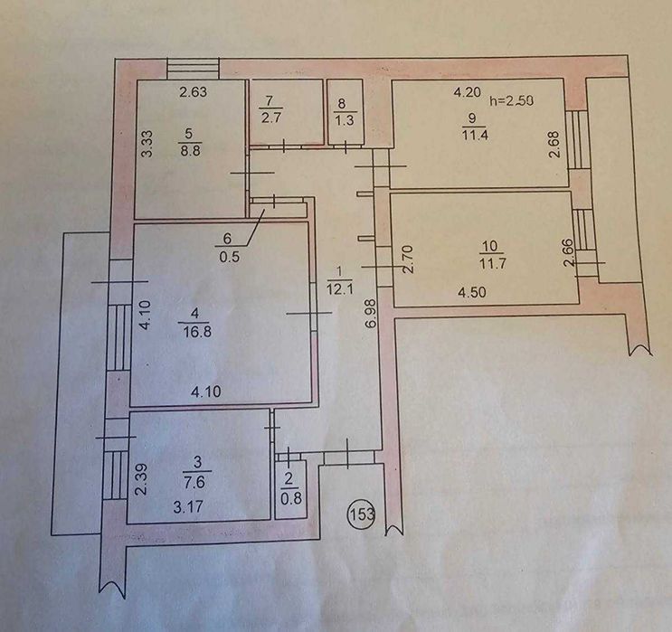 Квартира на вул. Александрійська в Одесі, ID 370914, фото №7