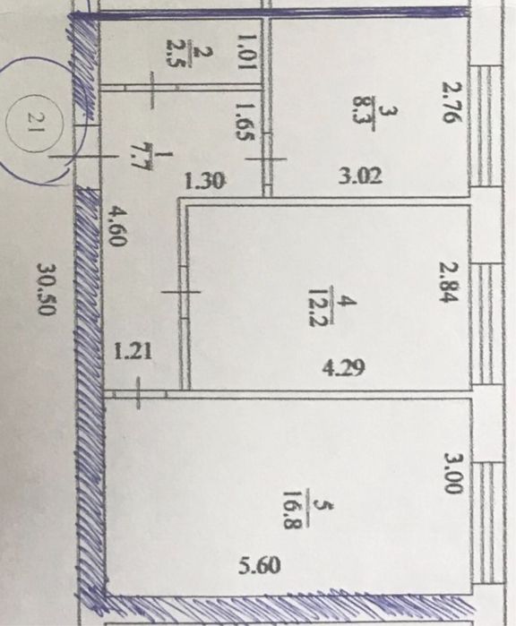 Квартира на вул. Семінарська, 46 в Харкові, ID 370880, фото №6