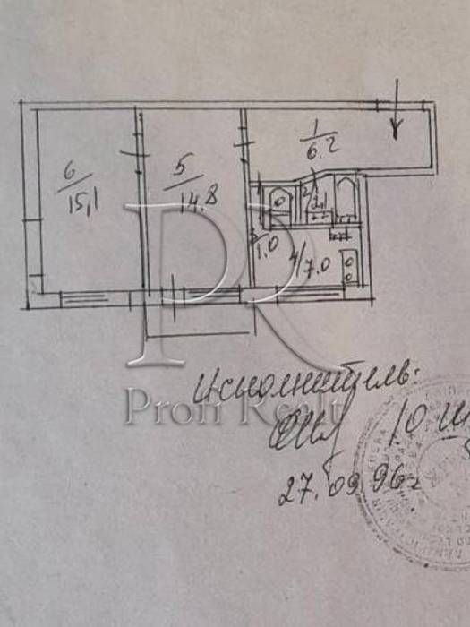 Квартира на вул. Петра Запорожця, 6 в Києві, ID 370623, фото №21