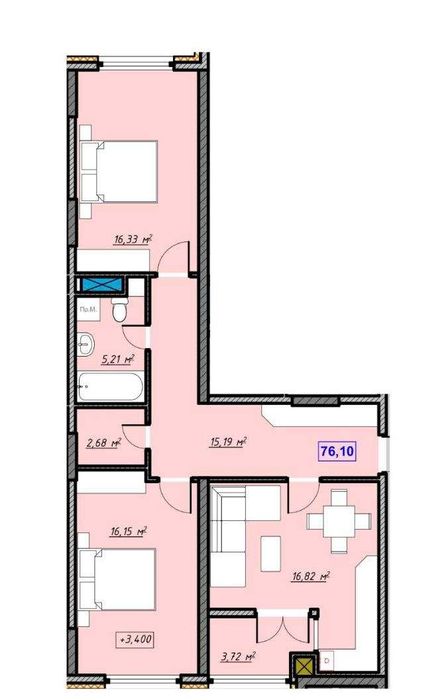Квартира на Івано-Франківськ, ID 369966, фото №1