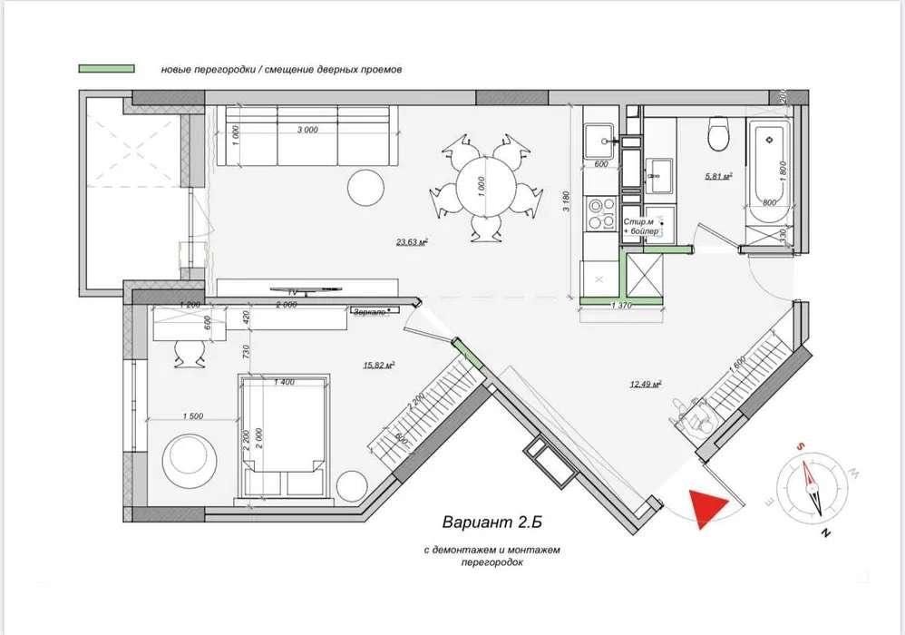 Квартира на вул. Микільсько-Слобідська, 10 в Києві, ID 373838, фото №3