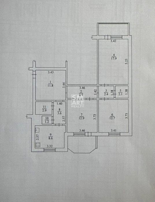 Квартира — Коцюбинське в Києві, ID 373884, фото №12
