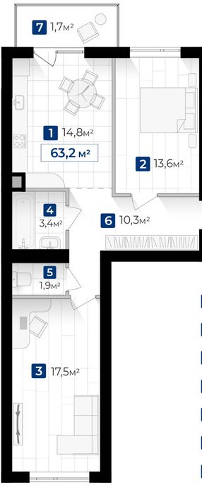 Квартира — Івано-Франківськ в Івано-Франківську, ID 374210, фото №7