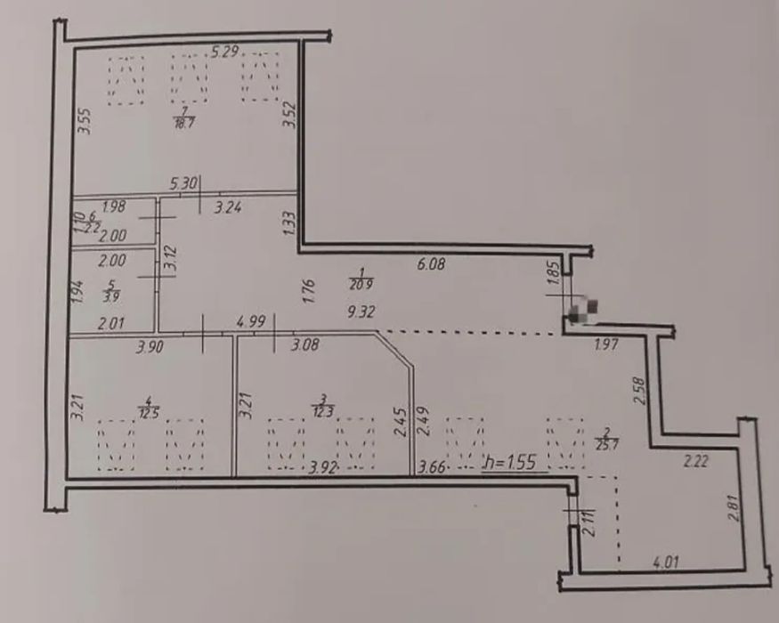Квартира на ЖК «Містечко Центральне» в Івано-Франківську, ID 374403, фото №21