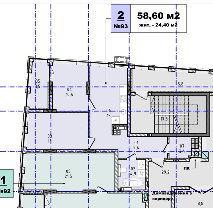 Квартира на ЖК "Nova City" в Ужгороді, ID 377147, фото №9