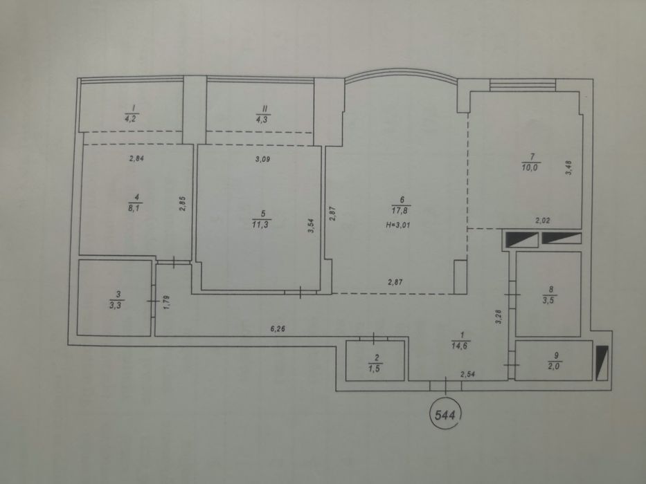 Квартира на ЖК «Soho Residence» в Києві, ID 378237, фото №8