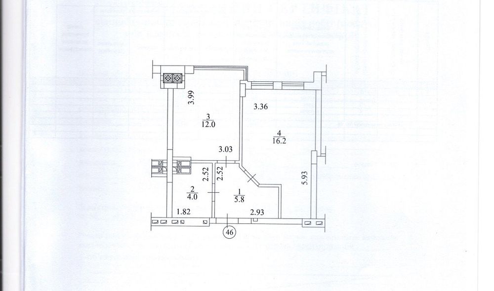 Квартира на вул. Паркова, 14 в Київ, ID 378281, фото №3