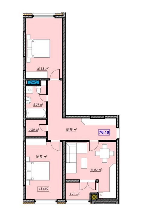 Квартира — Івано-Франківськ в Івано-Франківську, ID 378557, фото №5