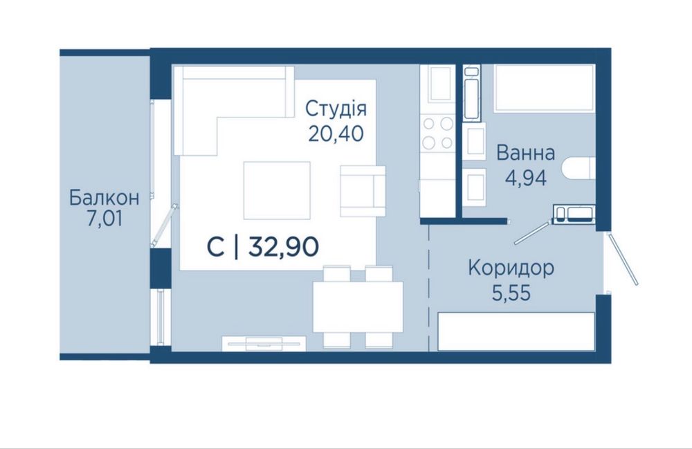 Квартира — Івано-Франківськ в Івано-Франківську, ID 379469, фото №14