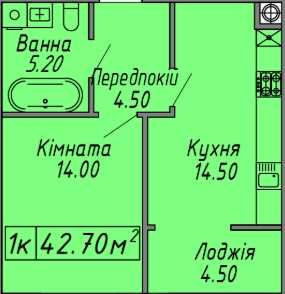 Квартира на вул. Степана Бандери, ID 380029, фото №1