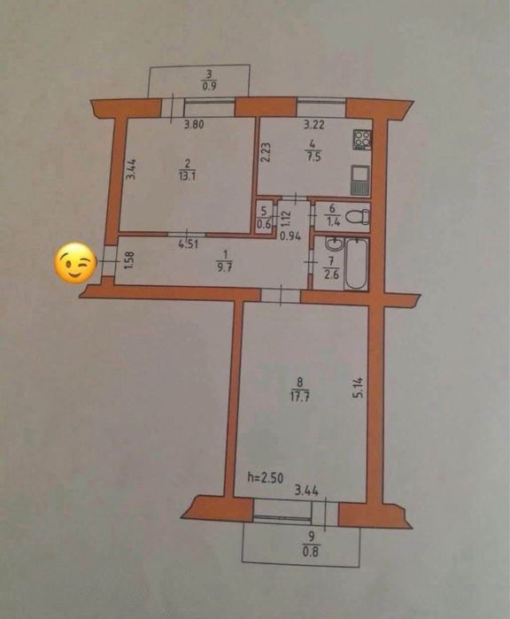 Квартира на вул. Дубнівська в Луцьку, ID 380128, фото №24