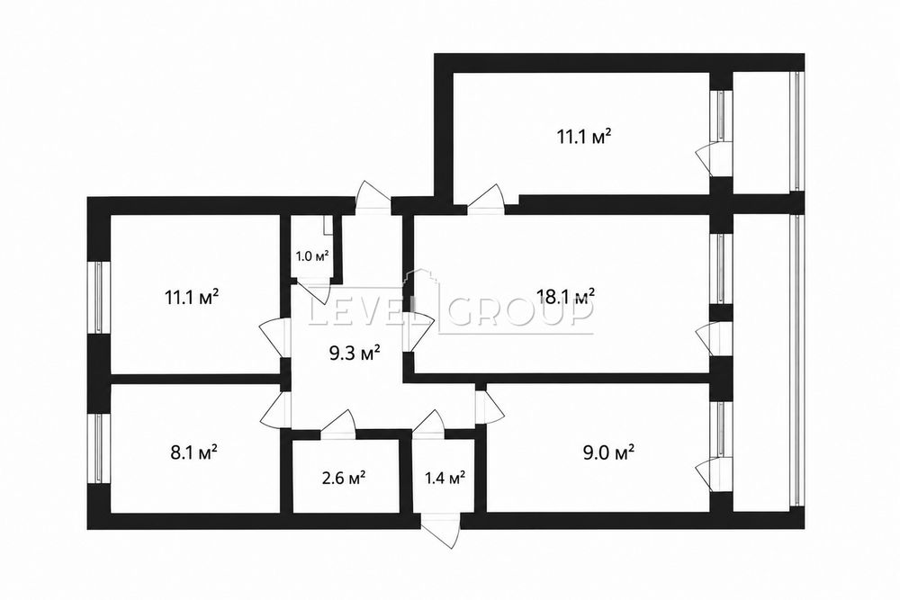 Квартира на пров. Шкільний, 1 в Києві, ID 380259, фото №23