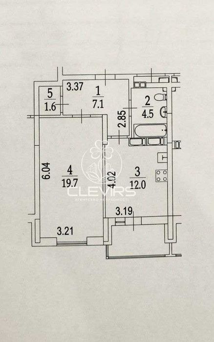 Квартира на вул. Микільсько Слобідська, 10 в Києві, ID 380260, фото №19
