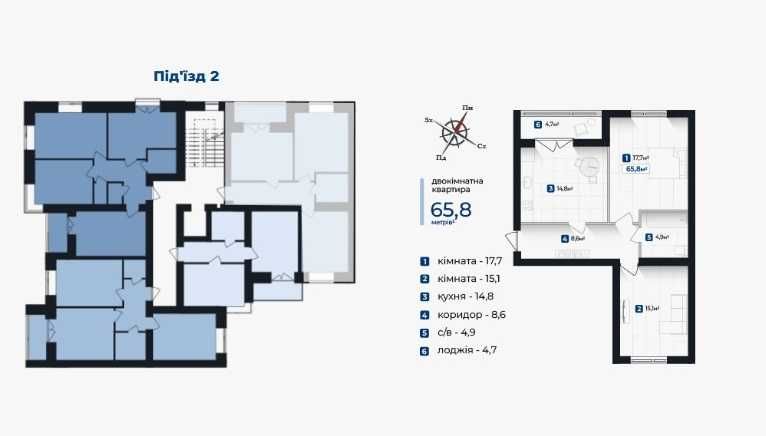 Квартира на ЖК Козацький в Івано-Франківську, ID 380333, фото №12