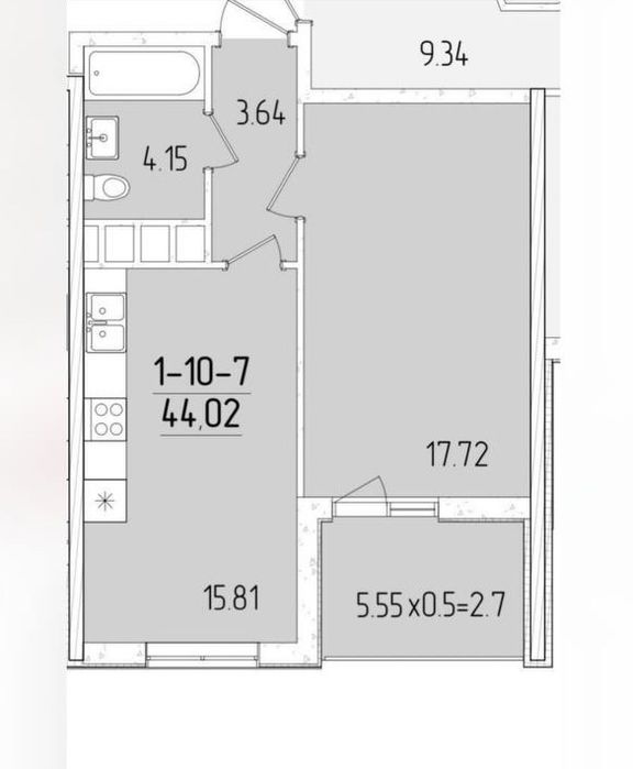Квартира на вул. Краснова, 68 в Одесі, ID 380353, фото №8