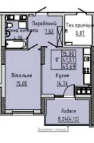 Квартира на ЖК "Manhattan Up" в Івано-Франківську, ID 380827, фото №2