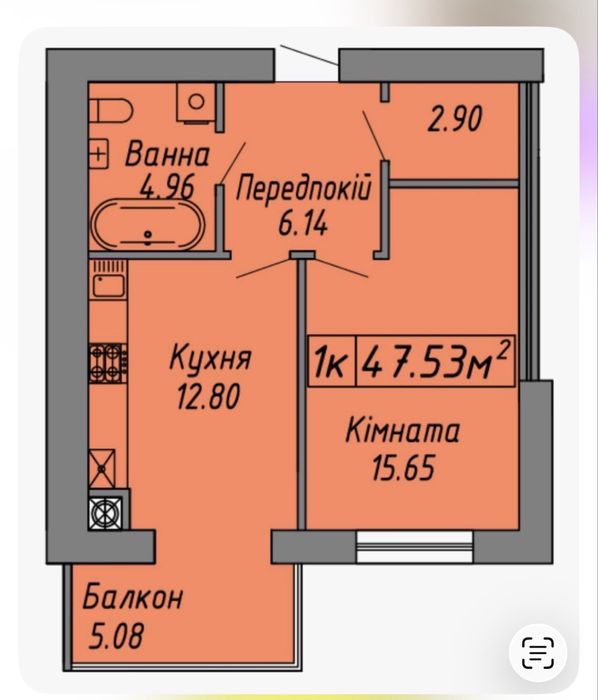 Квартира на ЖК Скандинавія в Івано-Франківську, ID 381156, фото №3