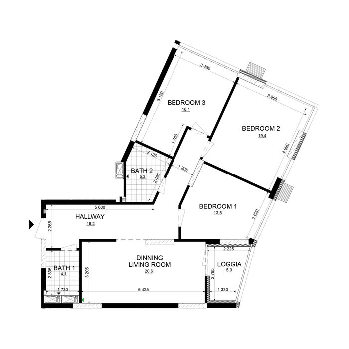 Квартира на ЖК Русанівська Гавань в Києві, ID 381182, фото №4