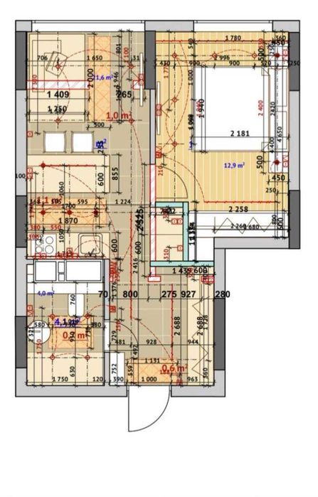 Квартира на вул. Миколи Гулака, 4, ID 381240, фото №1