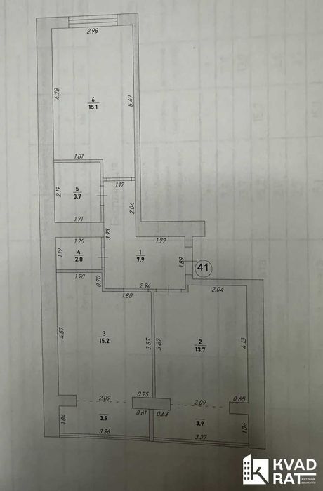 Квартира на ЖК «Містечко Центральне» в Івано-Франківську, ID 383148, фото №9
