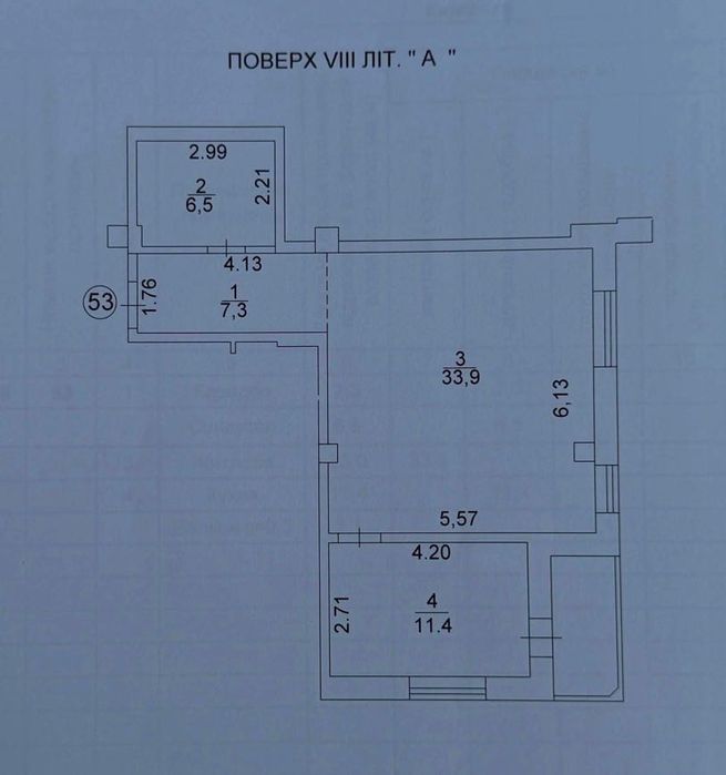 Квартира на вул. Чубієського, 12 в Києві, ID 383139, фото №3