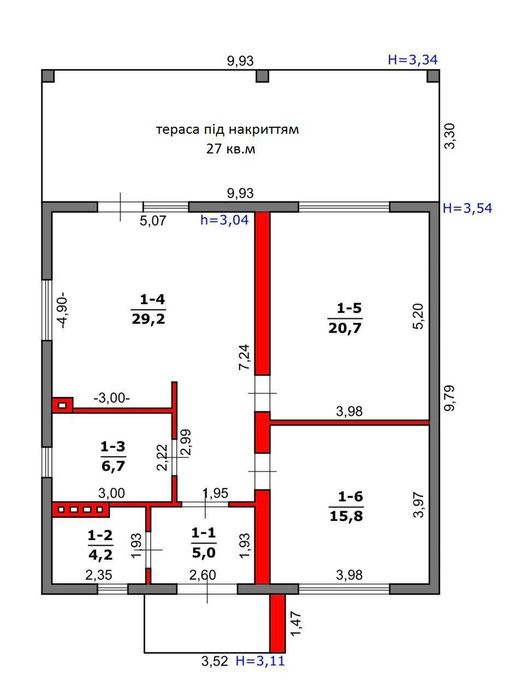 Будинок, Луцьк у Волинській області, ID 423461, фото №9